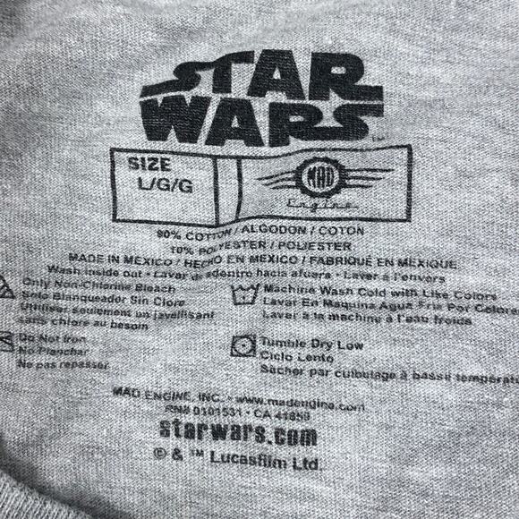 Star Wars BB-8 Animated T-Shirt Jedi Master Luke Skywalker Large - Picture 4 of 4